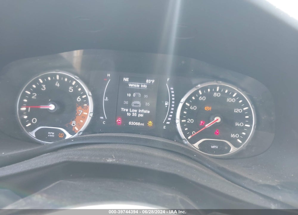 2018 JEEP RENEGADE ALTITUDE FWD VIN: ZACCJABH9JPH97749