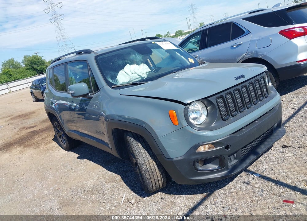 2018 JEEP RENEGADE ALTITUDE FWD VIN: ZACCJABH9JPH97749