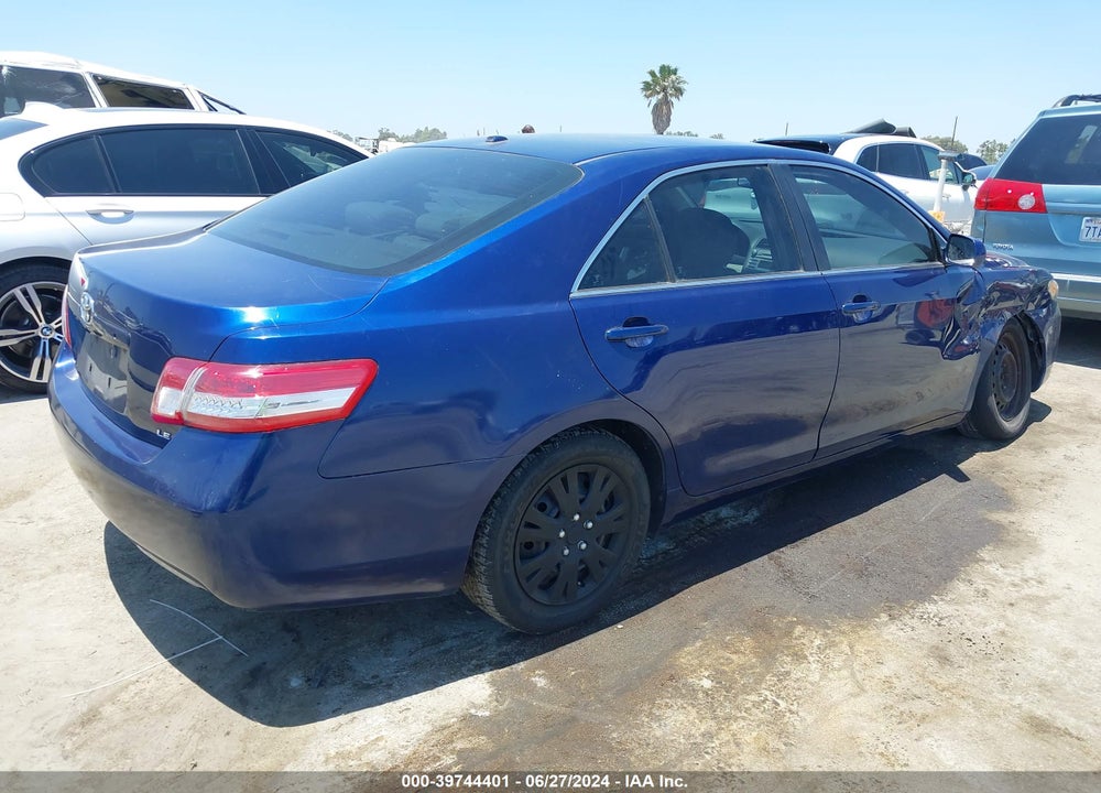 2011 TOYOTA CAMRY LE VIN: 4T1BF3EK6BU723474