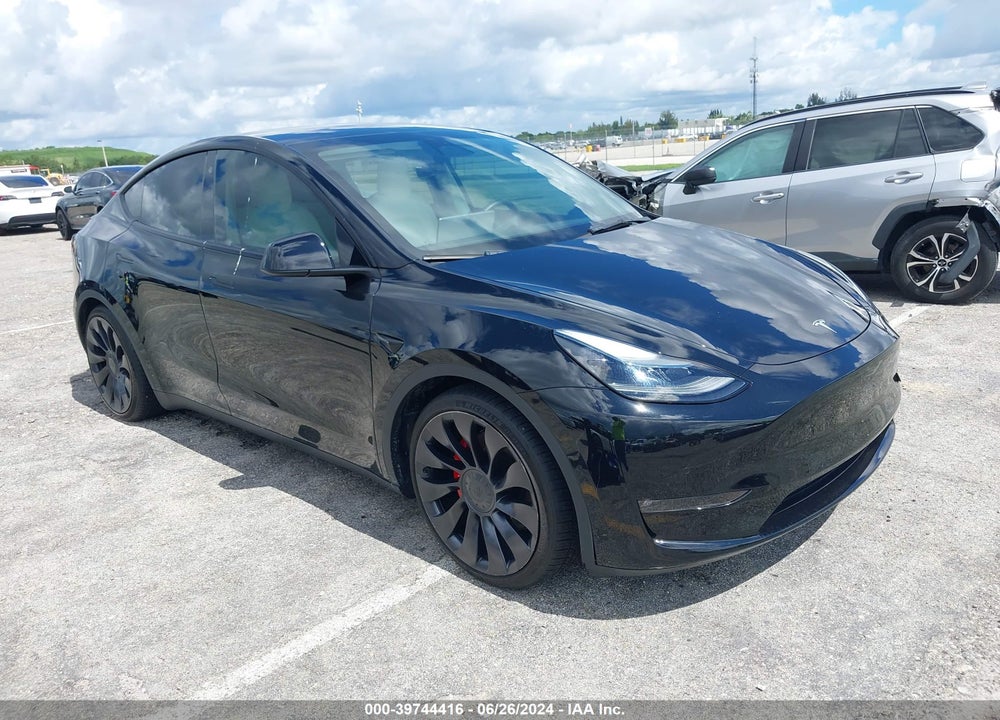 2022 TESLA MODEL Y PERFORMANCE DUAL MOTOR ALL-WHEEL DRIVE VIN: 7SAYGDEF9NF398548