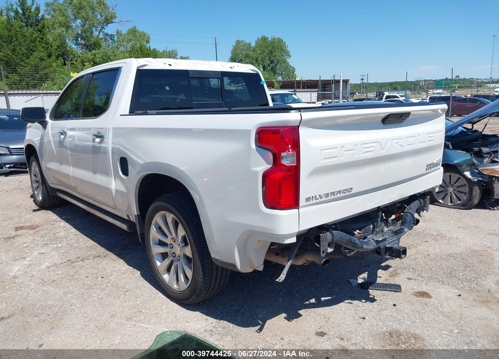 2020 CHEVROLET SILVERADO 1500 4WD SHORT BED HIGH COUNTRY VIN: 1GCUYHEL8LZ363819