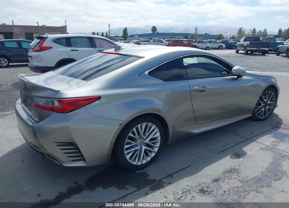 2016 LEXUS RC 350 VIN: JTHHE5BC7G5011789
