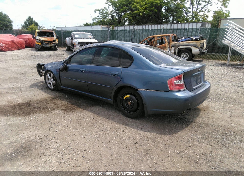 2006 SUBARU LEGACY 2.5I/2.5I LIMITED VIN: 4S3BL626X67210948
