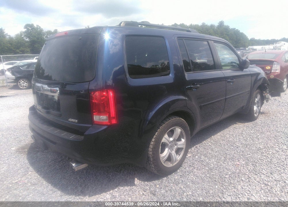 2013 HONDA PILOT EX-L VIN: 5FNYF4H69DB030803