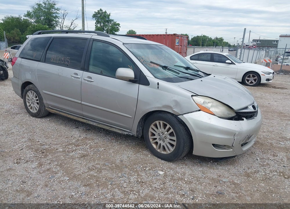 2008 TOYOTA SIENNA XLE VIN: 5TDZK22C88S116849