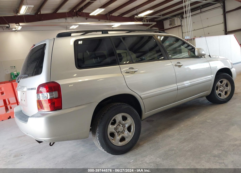 2006 TOYOTA HIGHLANDER VIN: JTEGD21A460134262