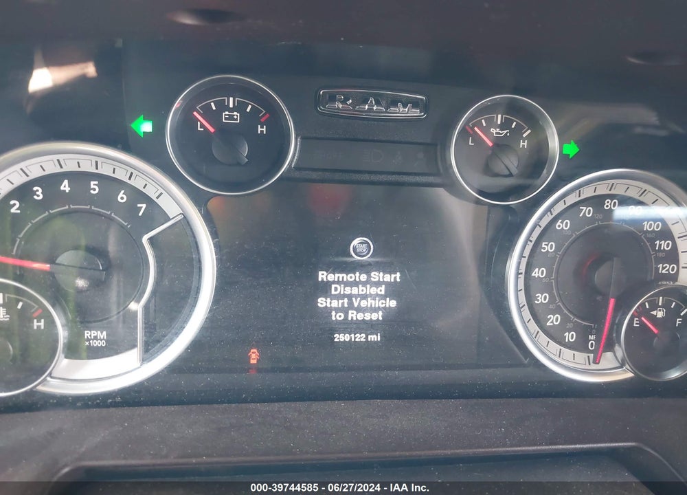 2014 RAM 1500 LAIE VIN: 1C6RR7NT4ES202562