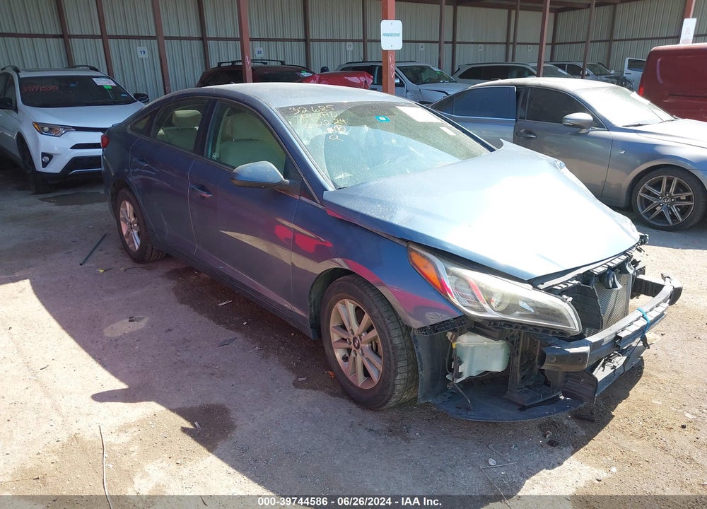2015 HYUNDAI SONATA SE VIN: 5NPE24AF5FH187564