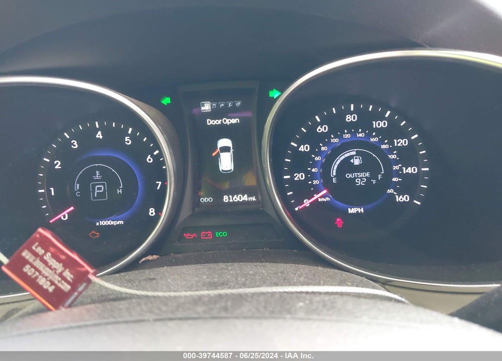 2015 HYUNDAI SANTA FE GLS VIN: KM8SRDHF8FU124318