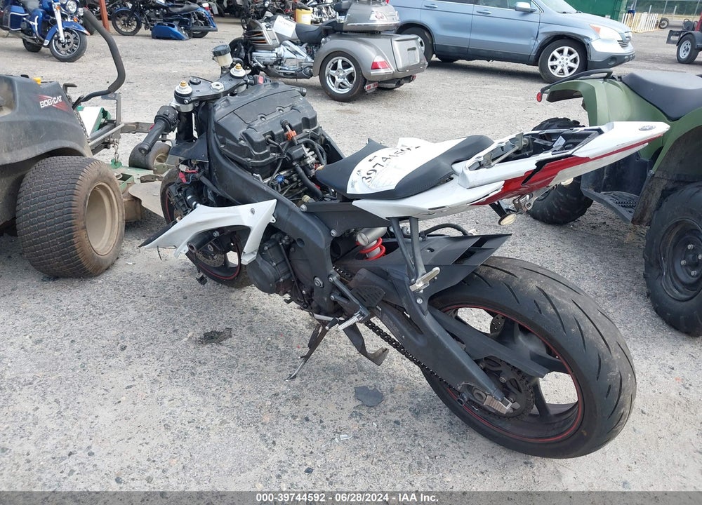 2012 YAMAHA YZFR6 C VIN: JYARJ16Y4CA005297