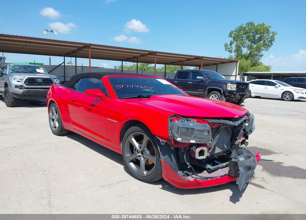 2014 CHEVROLET CAMARO 1LT VIN: 2G1FB3D38E9183776