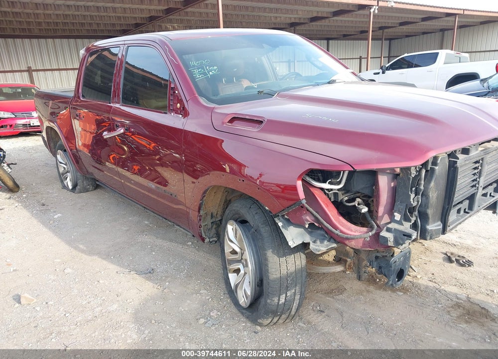 2021 RAM 1500 LIMITED LONGHORN 4X4 5'7 BOX VIN: 1C6SRFKT3MN806858