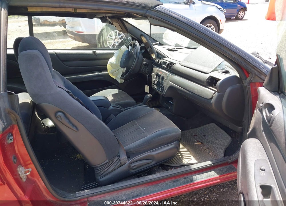 2004 CHRYSLER SEBRING LXI VIN: 1C3EL55R84N365587