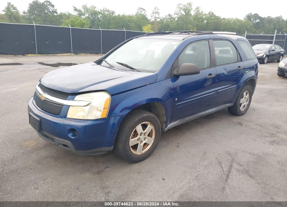 2008 CHEVROLET EQUINOX LS VIN: 2CNDL13F086310355