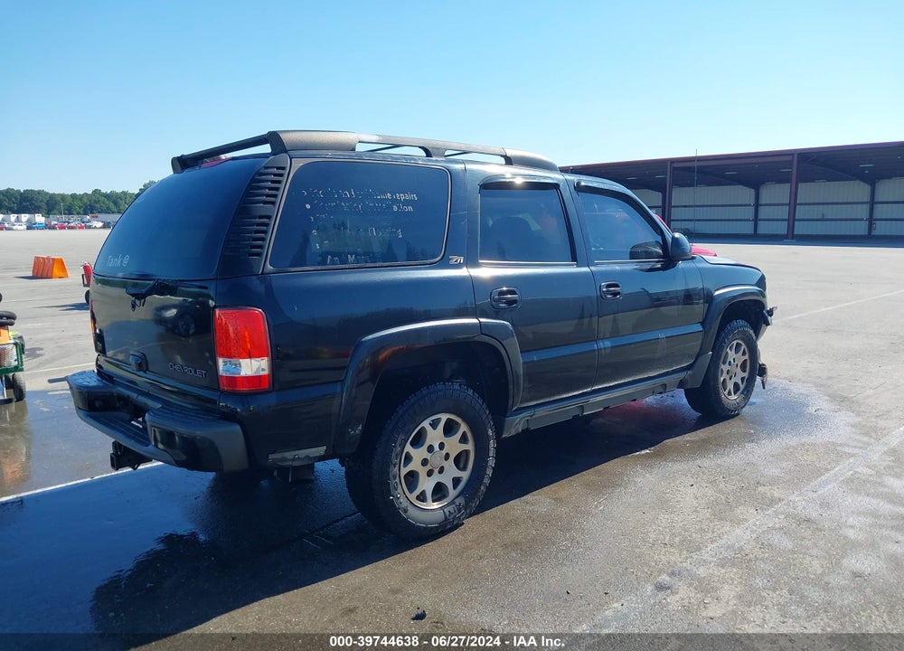 2002 CHEVROLET TAHOE VIN: 1GNEK13Z52R189587
