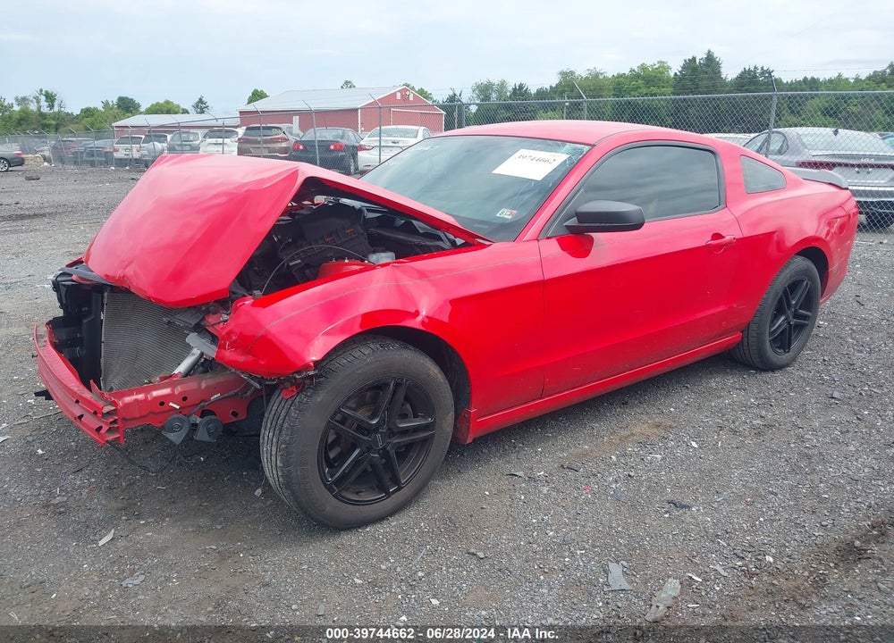 2014 FORD MUSTANG V6 VIN: 1ZVBP8AM2E5214709