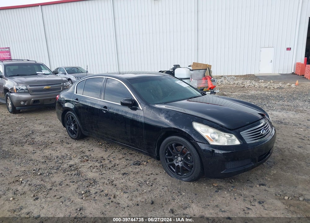 2007 INFINITI G35 JOURNEY VIN: JNKBV61E67M714501