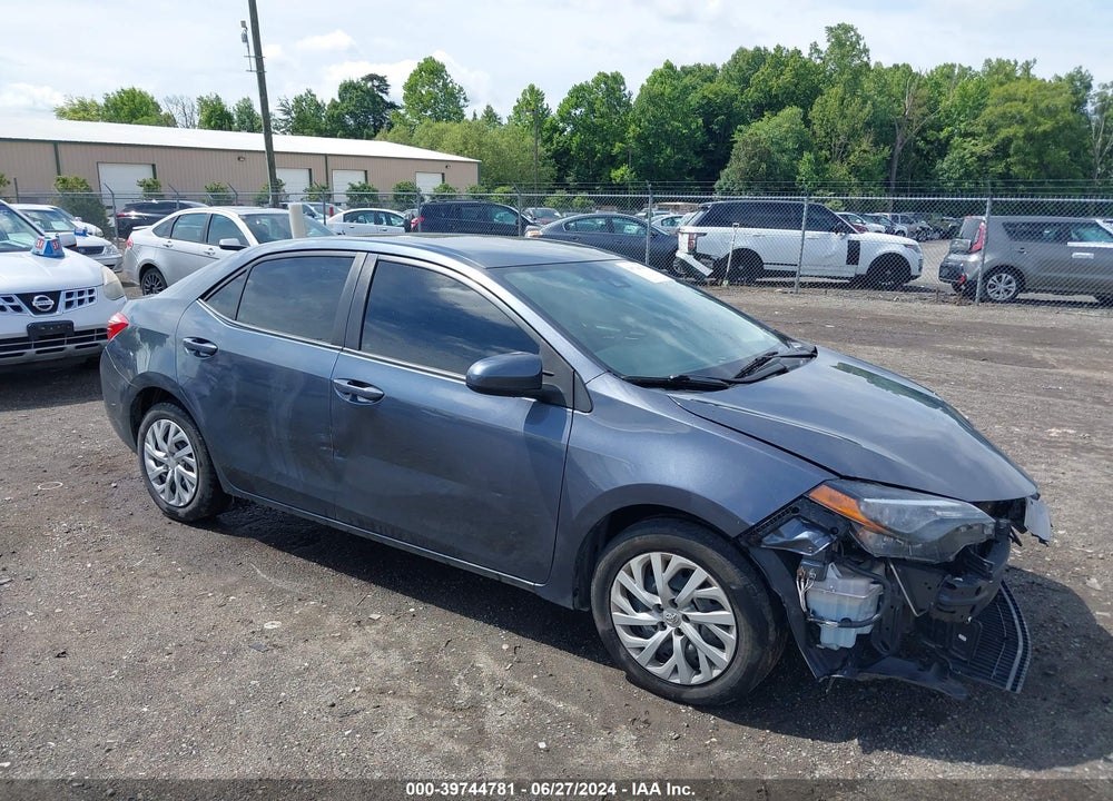 2018 TOYOTA COROLLA LE VIN: 2T1BURHEXJC023407