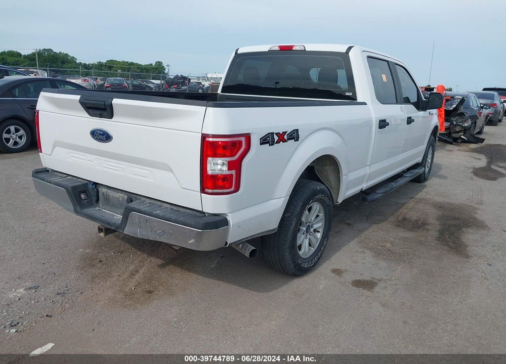 2019 FORD F-150 XL VIN: 1FTFW1E52KKE40828