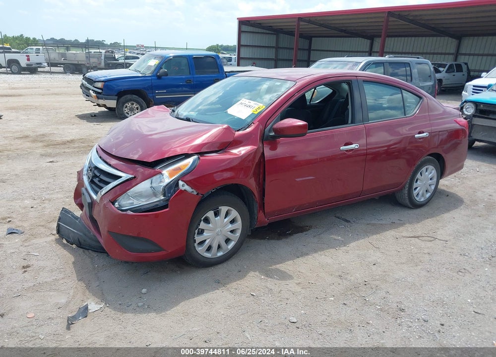 2019 NISSAN VERSA 1.6 SV VIN: 3N1CN7AP2KL861823