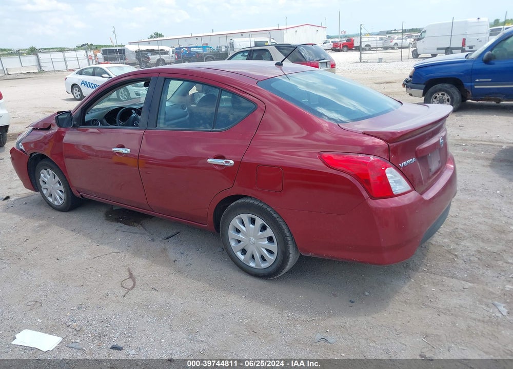 2019 NISSAN VERSA 1.6 SV VIN: 3N1CN7AP2KL861823