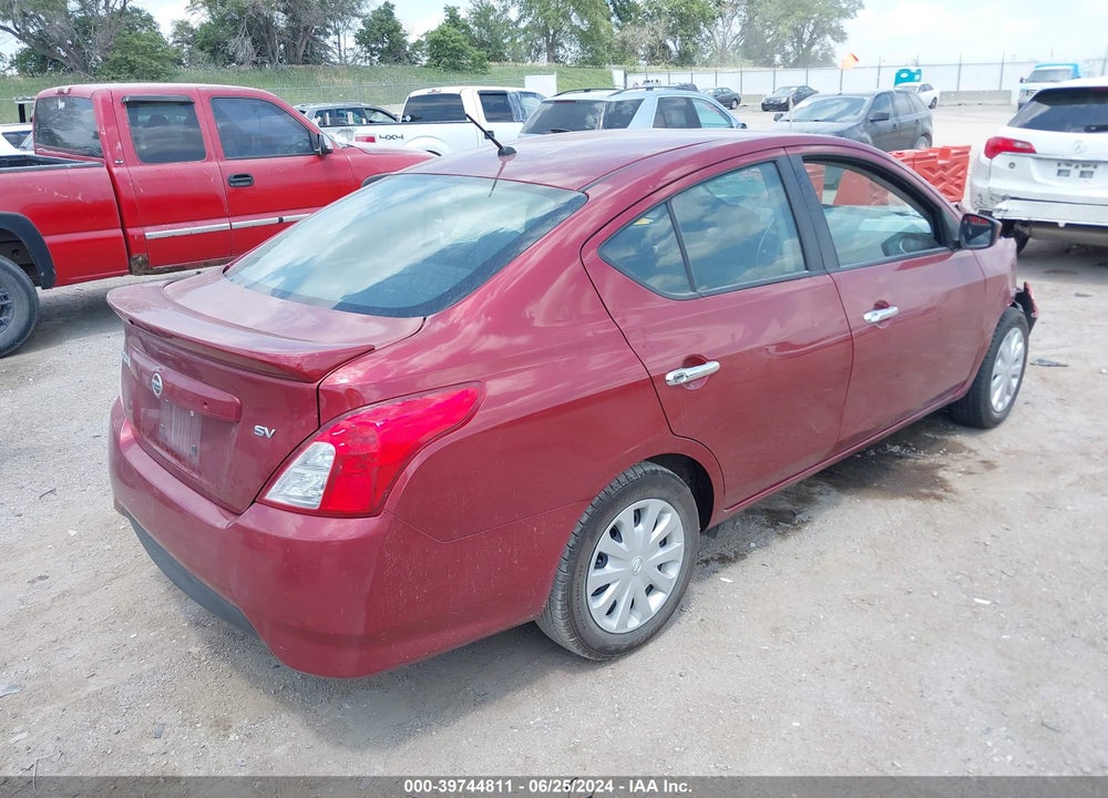 2019 NISSAN VERSA 1.6 SV VIN: 3N1CN7AP2KL861823