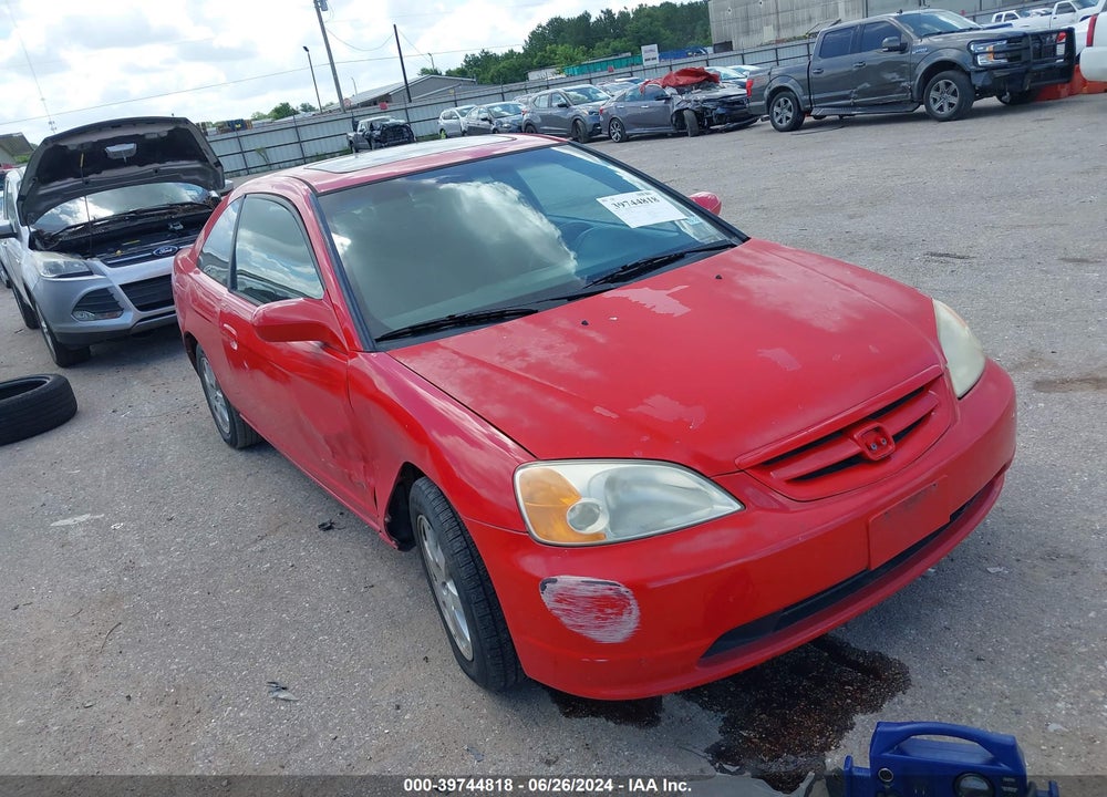 2003 HONDA CIVIC EX VIN: 1HGEM22963L068499