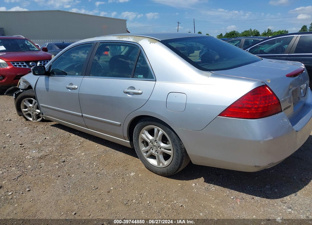 2006 HONDA ACCORD VIN: 1HGCM56316A116201