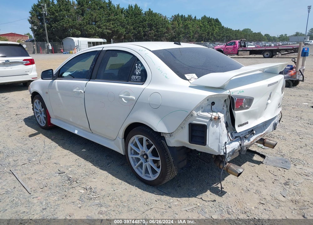 2014 MITSUBISHI LANCER RALLIART VIN: JA32V6FV8EU018972