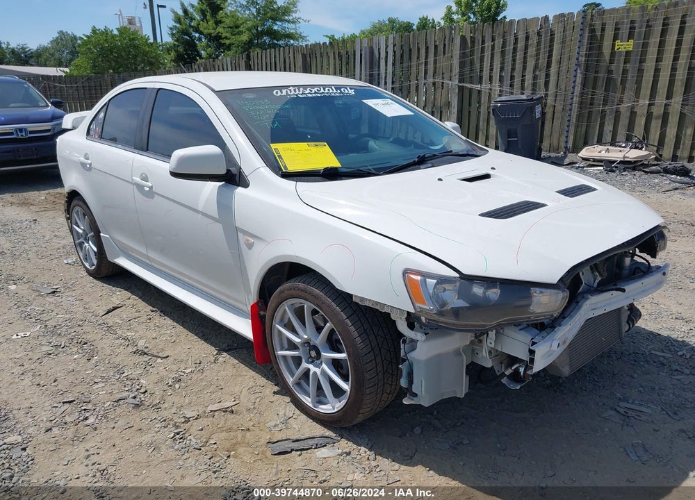 2014 MITSUBISHI LANCER RALLIART VIN: JA32V6FV8EU018972