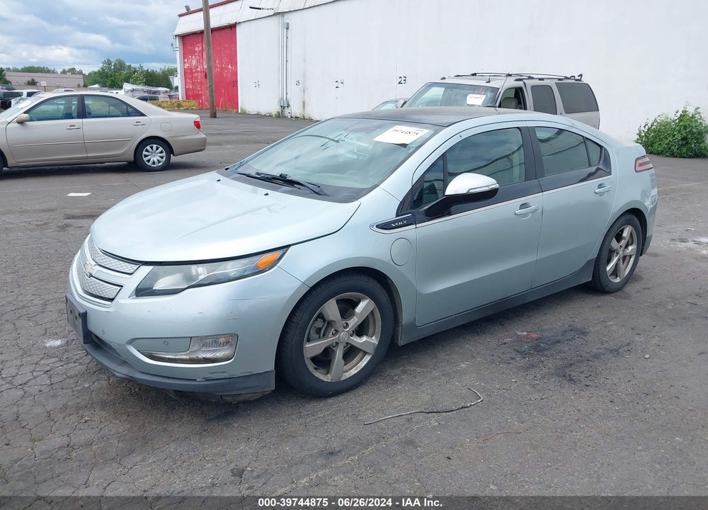 2012 CHEVROLET VOLT VIN: 1G1RD6E4XCU116533