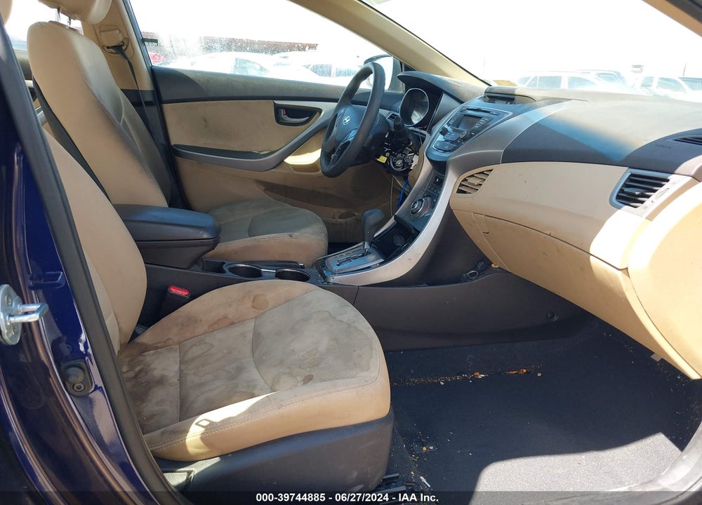 2013 HYUNDAI ELANTRA GLS VIN: 5NPDH4AE6DH383043