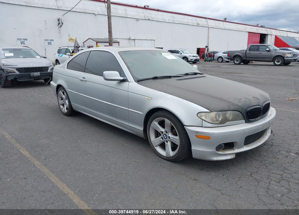 2006 BMW 325CI VIN: WBABV13496JT24644