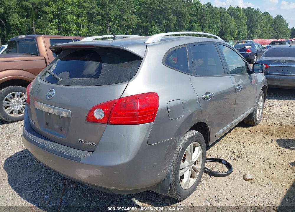 2012 NISSAN ROGUE SV VIN: JN8AS5MV3CW701977