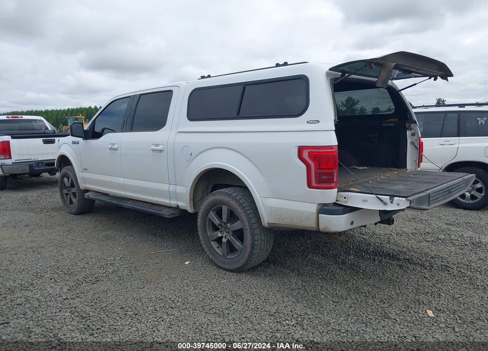 2015 FORD F-150 LARIAT VIN: 1FTEW1EG6FFC07451