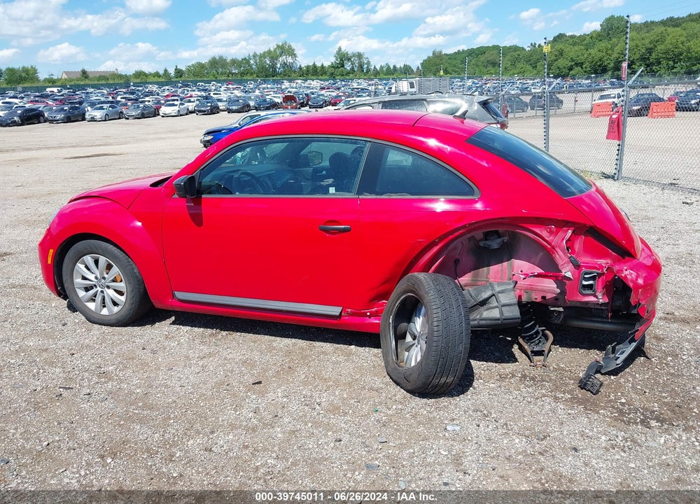 2017 VOLKSWAGEN BEETLE #PINKBEETLE/1.8T CLASSIC/1.8T S VIN: 3VWF17AT8HM626880