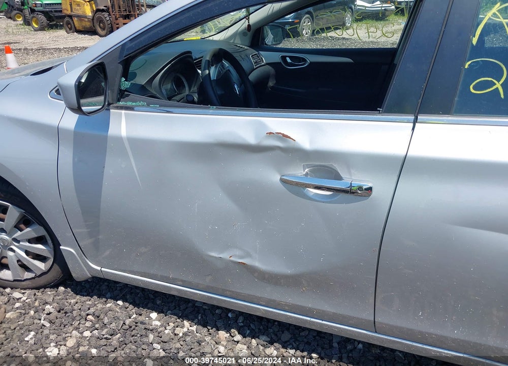 2013 NISSAN SENTRA SV VIN: 3N1AB7AP6DL744460
