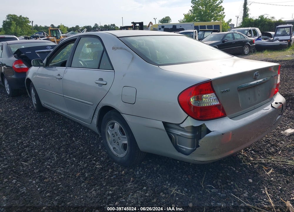 2003 TOYOTA CAMRY LE VIN: 4T1BE32K43U713017