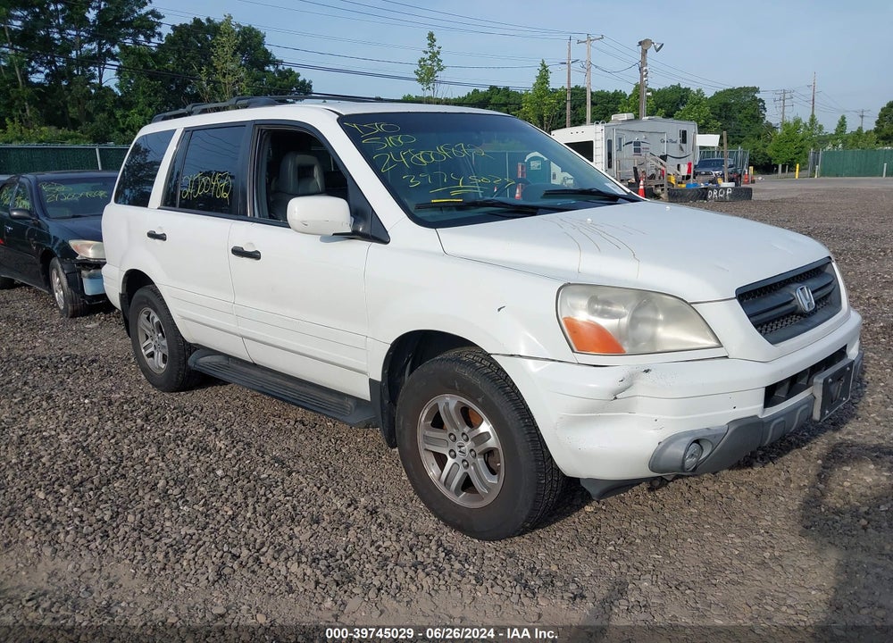 2003 HONDA PILOT EX-L VIN: 2HKYF18513H506919