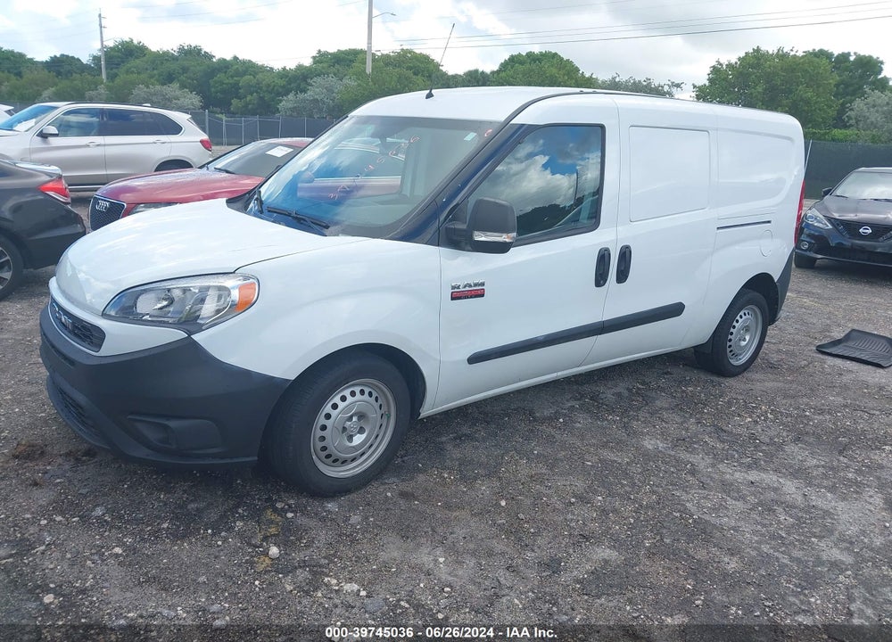 2021 RAM PROMASTER CITY TRADESMAN VIN: ZFBHRFAB5M6V76264