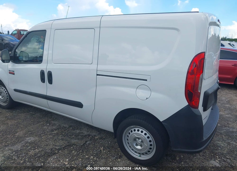 2021 RAM PROMASTER CITY TRADESMAN VIN: ZFBHRFAB5M6V76264