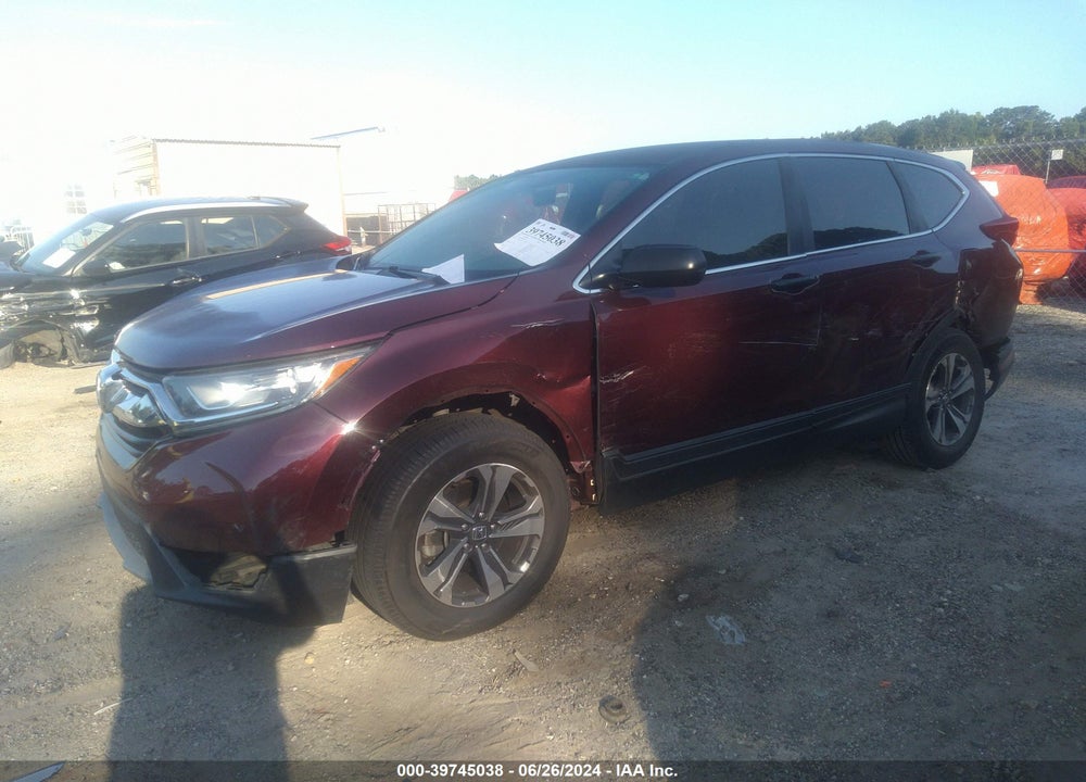 2017 HONDA CR-V LX VIN: 7FARW5H38HE007118