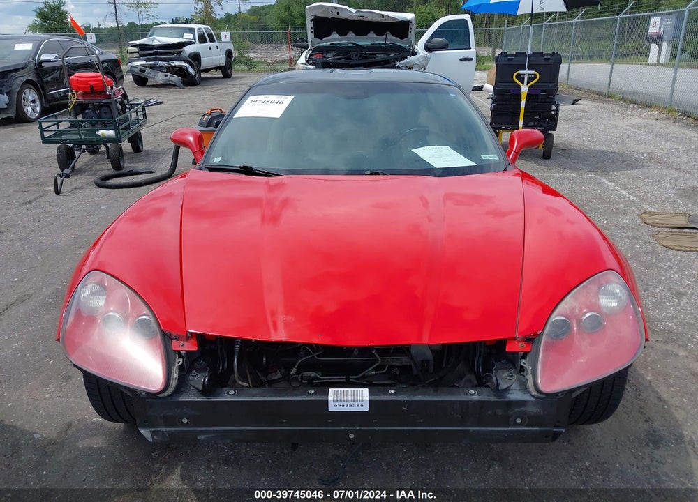 2007 CHEVROLET CORVETTE VIN: 1G1YY26U375107325