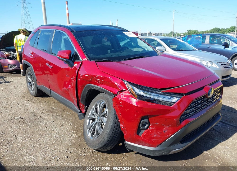 2022 TOYOTA RAV4 HYBRID LIMITED VIN: 4T3D6RFV0NU077610