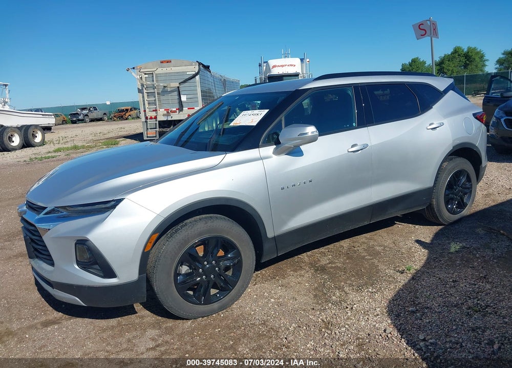 2020 CHEVROLET BLAZER AWD 2LT VIN: 3GNKBHRS0LS672781