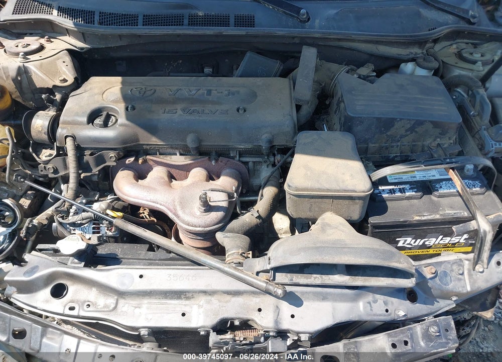 2008 TOYOTA CAMRY LE VIN: 4T4BE46K88R036521