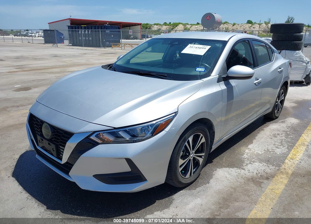2022 NISSAN SENTRA SV XTRONIC CVT VIN: 3N1AB8CV1NY318052