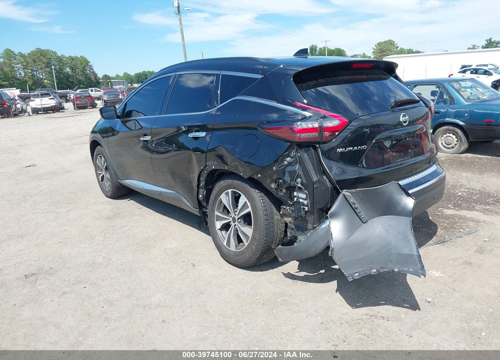 2021 NISSAN MURANO SV INTELLIGENT AWD VIN: 5N1AZ2BS7MC119636