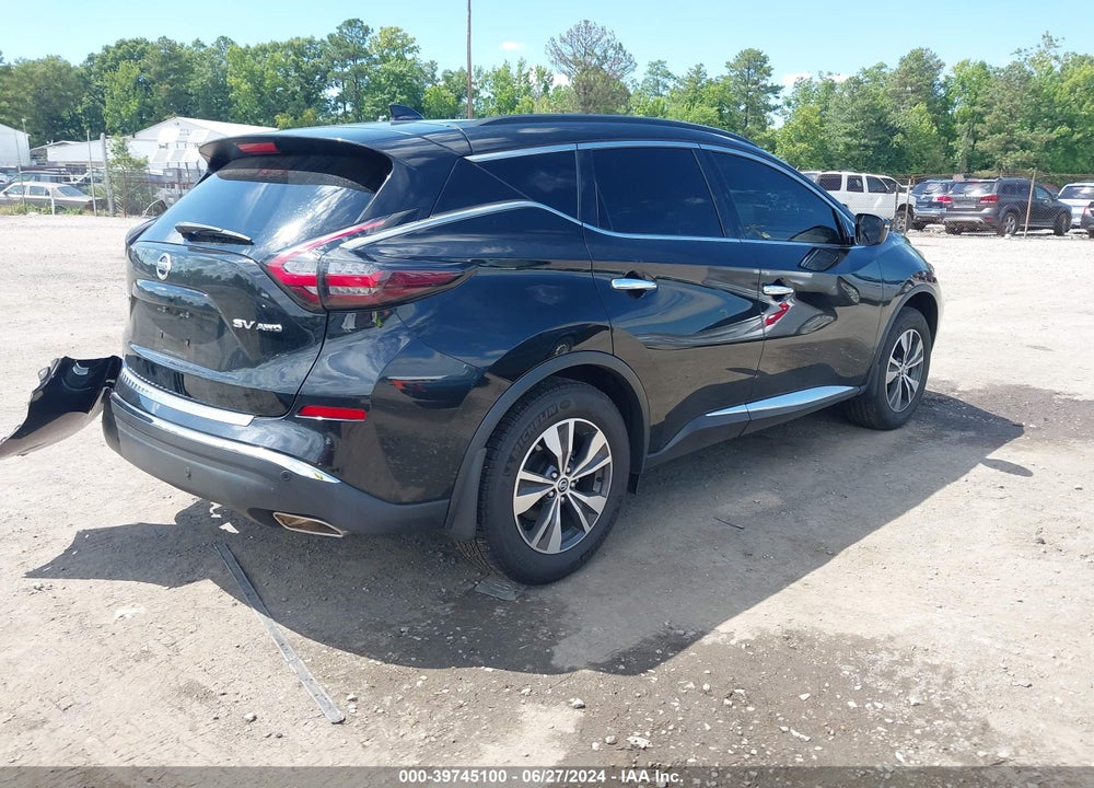 2021 NISSAN MURANO SV INTELLIGENT AWD VIN: 5N1AZ2BS7MC119636