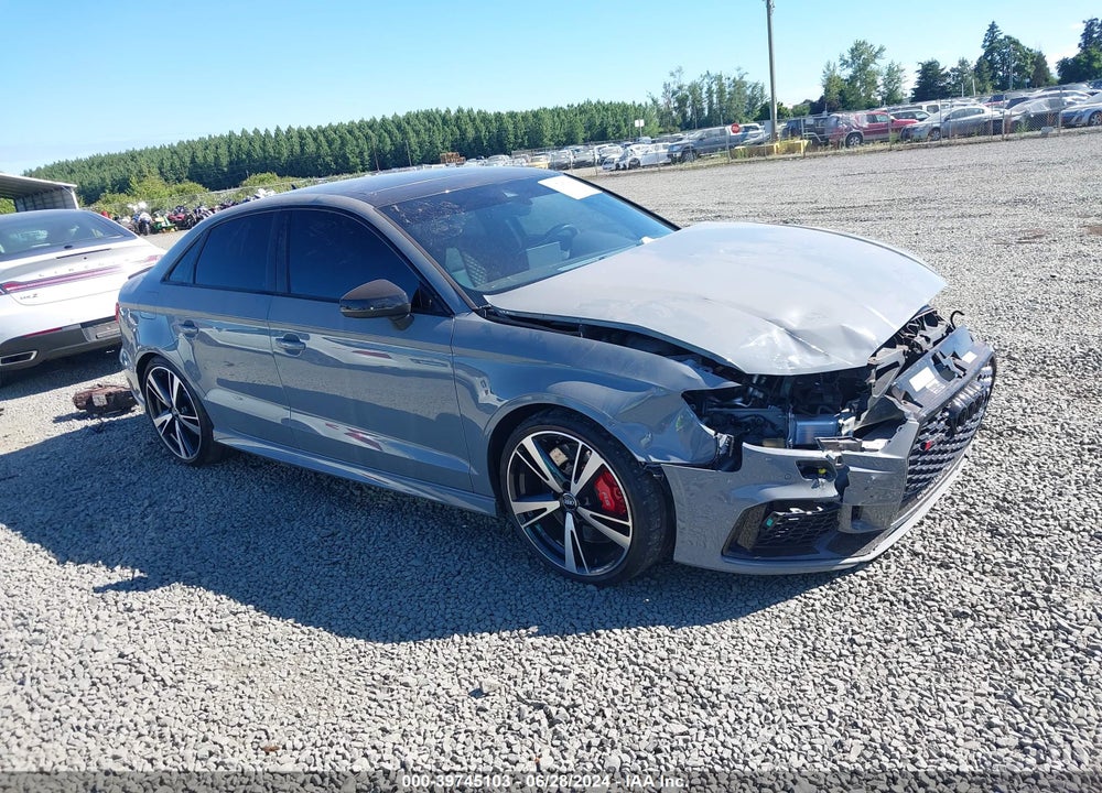 2020 AUDI RS 3 TFSI QUATTRO S TRONIC VIN: WUABWGFF6LA901970